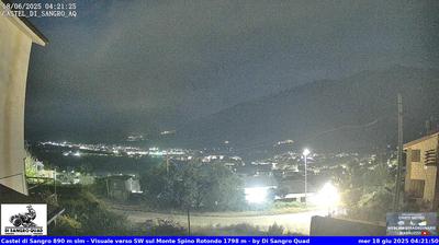 immagine della webcam nei dintorni di Santa Maria del Molise: webcam Castel di Sangro
