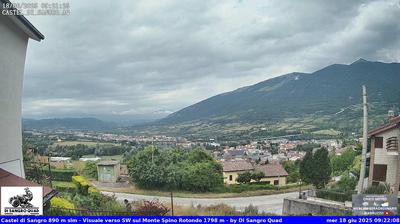 immagine della webcam nei dintorni di Monte Pratello: webcam Castel di Sangro