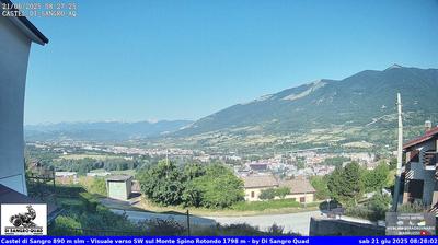 immagine della webcam nei dintorni di Monteroduni: webcam Castel di Sangro