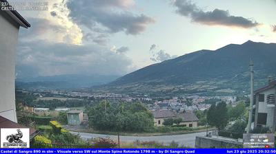 immagine della webcam nei dintorni di Roio del Sangro: webcam Castel di Sangro