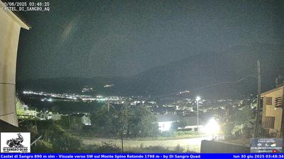 immagine della webcam nei dintorni di Macchia d'Isernia: webcam Castel di Sangro