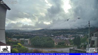 immagine della webcam nei dintorni di Civitella Alfedena: webcam Castel di Sangro