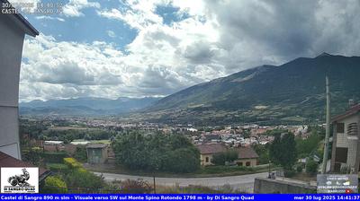 immagine della webcam nei dintorni di Villetta Barrea: webcam Castel di Sangro
