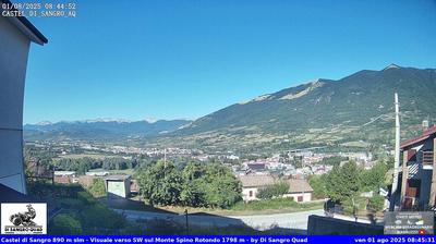immagine della webcam nei dintorni di Rocca Pia: webcam Castel di Sangro