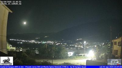 immagine della webcam nei dintorni di Barrea: webcam Castel di Sangro