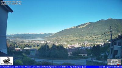 immagine della webcam nei dintorni di Alvito: webcam Castel di Sangro