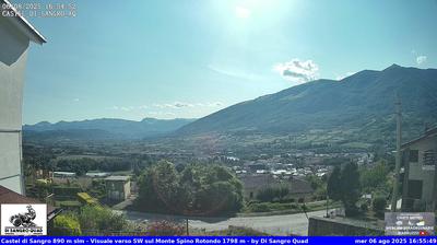 immagine della webcam nei dintorni di Monteroduni: webcam Castel di Sangro