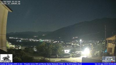 immagine della webcam nei dintorni di Roio del Sangro: webcam Castel di Sangro