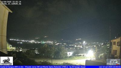 immagine della webcam nei dintorni di Aremogna: webcam Castel di Sangro