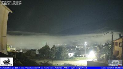 immagine della webcam nei dintorni di Villetta Barrea: webcam Castel di Sangro