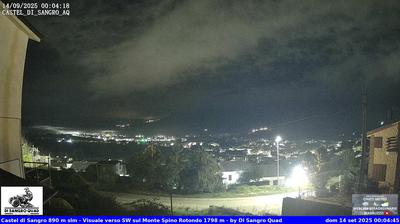 immagine della webcam nei dintorni di Capracotta: webcam Castel di Sangro