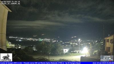 immagine della webcam nei dintorni di Scanno: webcam Castel di Sangro