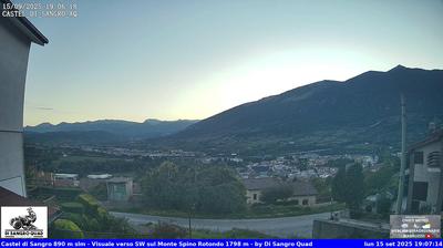 immagine della webcam nei dintorni di Scontrone: webcam Castel di Sangro
