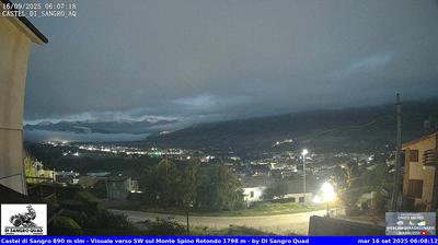 immagine della webcam nei dintorni di Rionero Sannitico: webcam Castel di Sangro