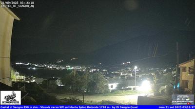 immagine della webcam nei dintorni di Alvito: webcam Castel di Sangro