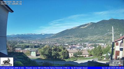 immagine della webcam nei dintorni di Pescopennataro: webcam Castel di Sangro