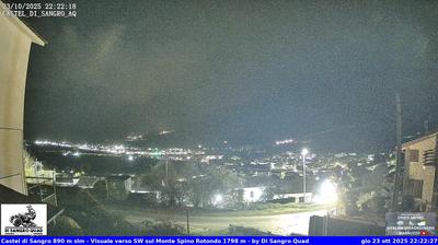 immagine della webcam nei dintorni di Macchia d'Isernia: webcam Castel di Sangro