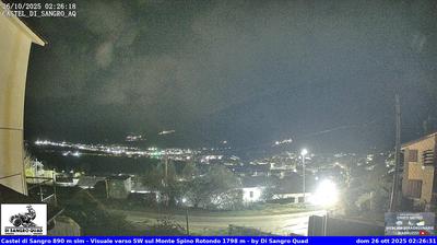 immagine della webcam nei dintorni di Macchia d'Isernia: webcam Castel di Sangro