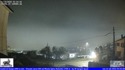 immagine della webcam nei dintorni di Rocca Pia: webcam Castel di Sangro