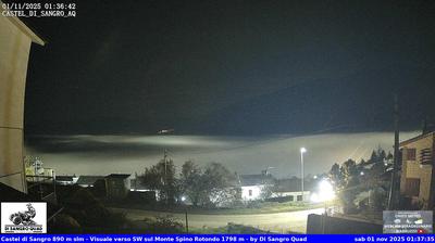 immagine della webcam nei dintorni di Acquaviva d'Isernia: webcam Castel di Sangro