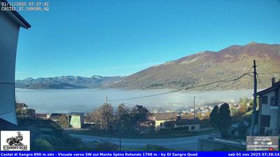 immagine della webcam nei dintorni di Monteferrante: webcam Castel di Sangro