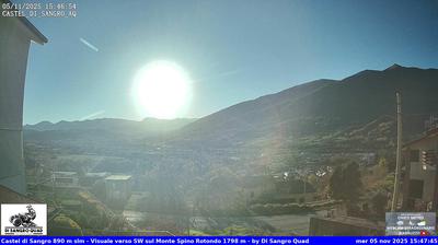 immagine della webcam nei dintorni di Monteroduni: webcam Castel di Sangro