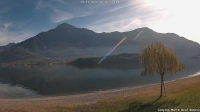 immagine della webcam nei dintorni di Monte Legnone: webcam Domaso