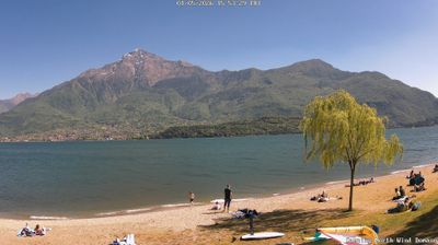 immagine della webcam nei dintorni di Monte Legnone: webcam Domaso