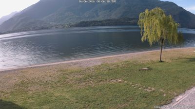 immagine della webcam nei dintorni di Monte Legnone: webcam Domaso
