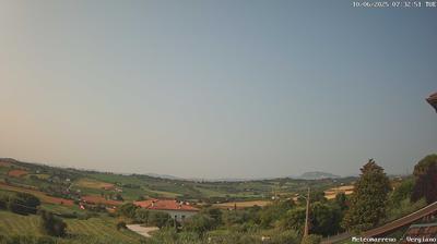 immagine della webcam nei dintorni di Rimini Miramare: webcam Santarcangelo di Romagna