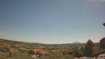 immagine della webcam nei dintorni di Poggio Torriana: webcam Santarcangelo di Romagna