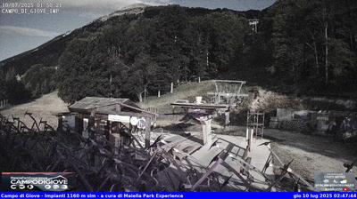 immagine della webcam nei dintorni di Monte Pratello: webcam Campo di Giove