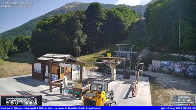 immagine della webcam nei dintorni di Civitella Messer Raimondo: webcam Campo di Giove