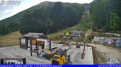 immagine della webcam nei dintorni di Rivisondoli: webcam Campo di Giove