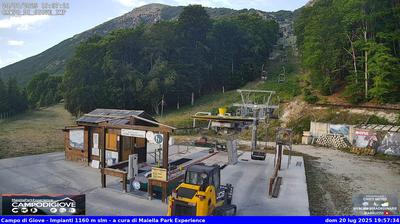 immagine della webcam nei dintorni di Ortona dei Marsi: webcam Campo di Giove
