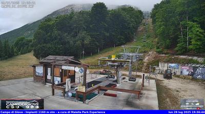 immagine della webcam nei dintorni di Civitella Alfedena: webcam Campo di Giove