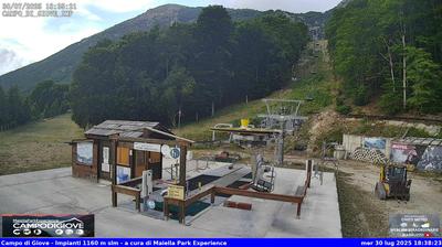 immagine della webcam nei dintorni di Rocca Pia: webcam Campo di Giove