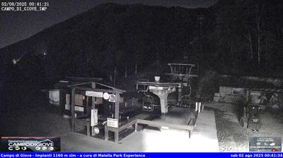 immagine della webcam nei dintorni di Ortona dei Marsi: webcam Campo di Giove