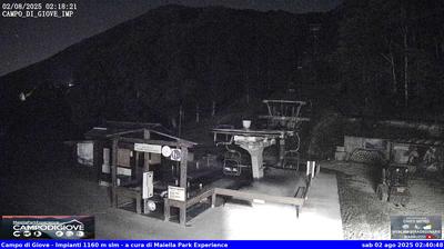 immagine della webcam nei dintorni di Borrello: webcam Campo di Giove