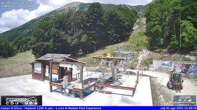 immagine della webcam nei dintorni di Pizzoferrato: webcam Campo di Giove