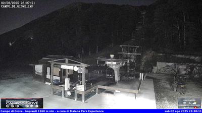 immagine della webcam nei dintorni di Monte Pratello: webcam Campo di Giove