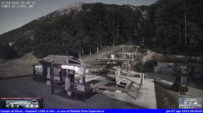 immagine della webcam nei dintorni di Civitella Alfedena: webcam Campo di Giove