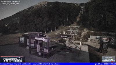 immagine della webcam nei dintorni di Abbateggio: webcam Campo di Giove