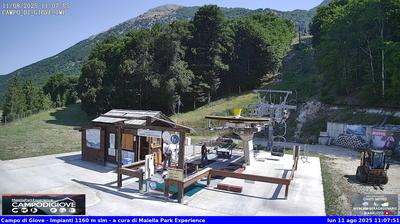 immagine della webcam nei dintorni di Pennapiedimonte: webcam Campo di Giove