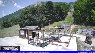 immagine della webcam nei dintorni di Cansano: webcam Campo di Giove