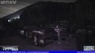 immagine della webcam nei dintorni di Civitella Alfedena: webcam Campo di Giove