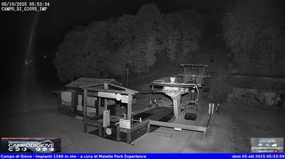 immagine della webcam nei dintorni di Roio del Sangro: webcam Campo di Giove