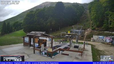 immagine della webcam nei dintorni di Caramanico Terme: webcam Campo di Giove