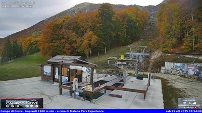 immagine della webcam nei dintorni di Castel di Sangro: webcam Campo di Giove