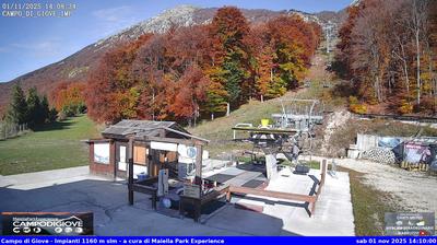 immagine della webcam nei dintorni di Capracotta: webcam Campo di Giove